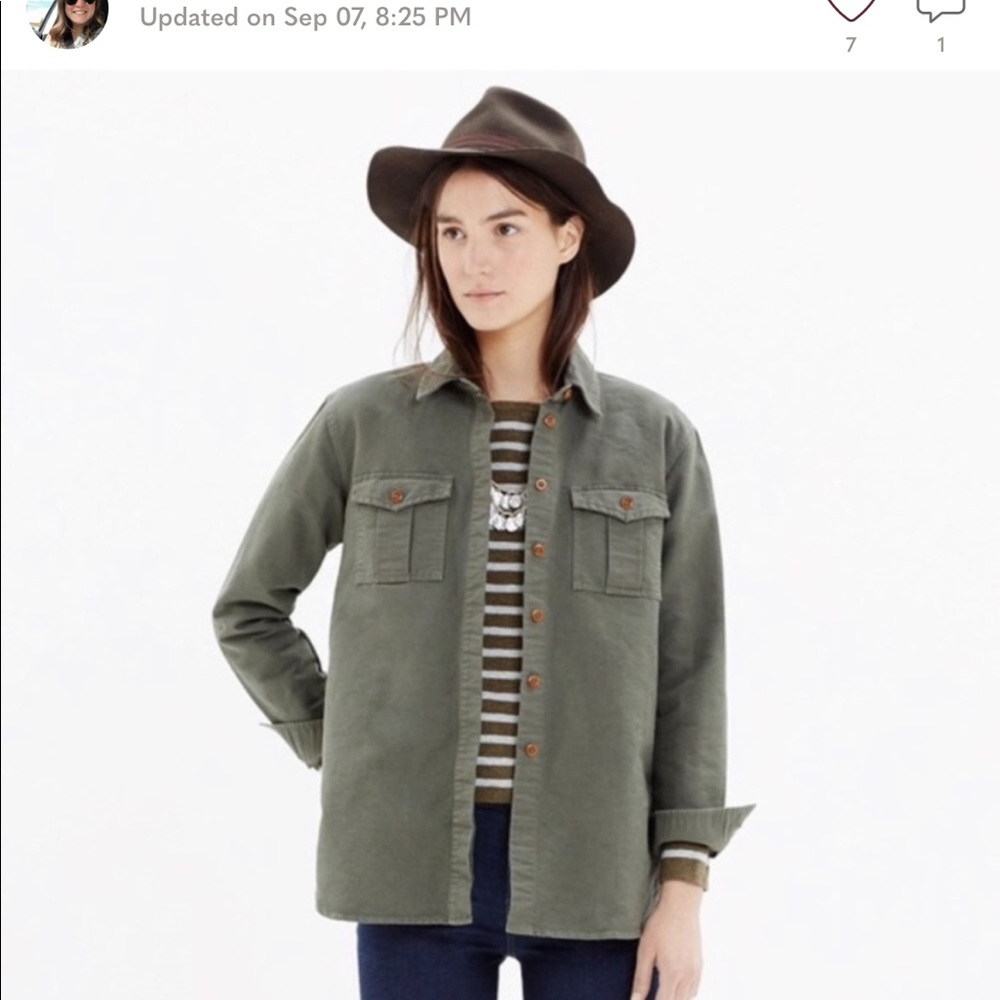 Madewell Field Bound Cargo Shirt